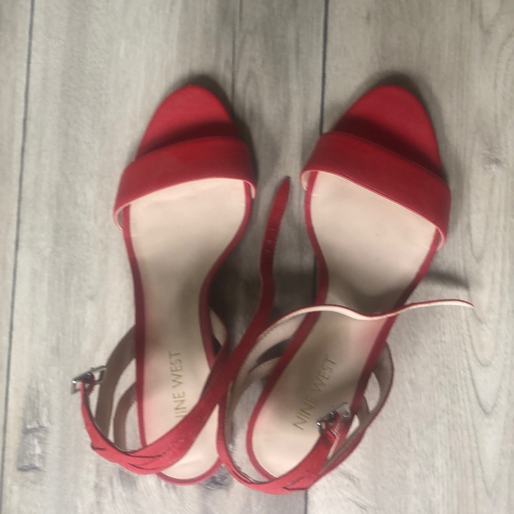 Nine West Lewer Open Toe Strappy Wedge